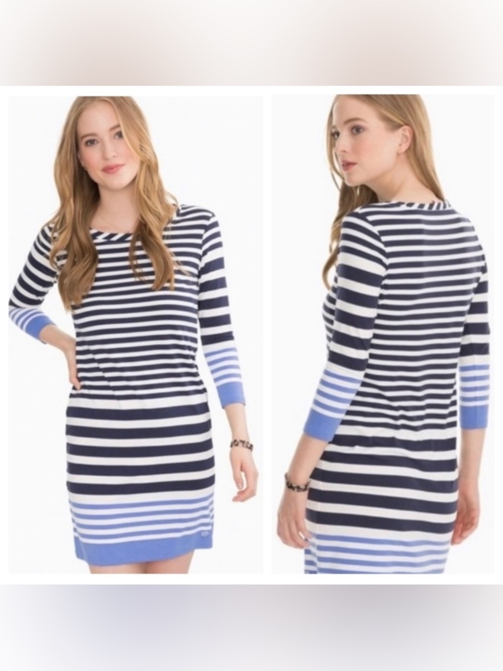 Southern Tide Striped Camille Performance Dress